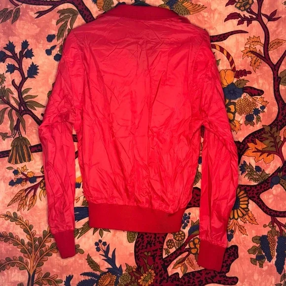 Vintage Red CSU Cropped Windbreaker - Picture 2 of 5
